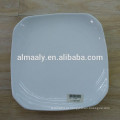 Hot-selling puro branco cerâmica china utensílios de mesa 7.5 8 prato de arroz placa de frutas de cerâmica